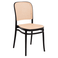 Moboi - Silla Para Terraza O Comedor Con Rattan Lombardia