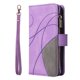 thumbnail image 2 of YEYKX para iPhone 17e / 16e Funda Tipo Billetera con Bolsillo con Cierre de Zíper para 9 Tarjetas, Cierre Magnético Funda Tipo Folio Premium de Cuero PU con Correa de Muñeca para iPhone 17e / 16e, 2 of 8