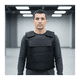 thumbnail image 1 of Chaleco De Seguridad Táctico Anti Corte Ajustable Guardias Negro Talla Única, 1 of 10