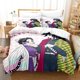thumbnail image 1 of Demon Slayer Kimetsu no Yaiba Bedding Sets Duvet Cover Set With Pillowcase Full Bedclothes Bed Linen Bed Sheets, 1 of 5