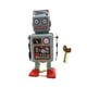 thumbnail image 4 of Robot Caminante, Juguete De Hojalata De Cuerda Vintage Para Fiesta, Juguete Para Adultos, Niños Y Niñas, 4 of 5