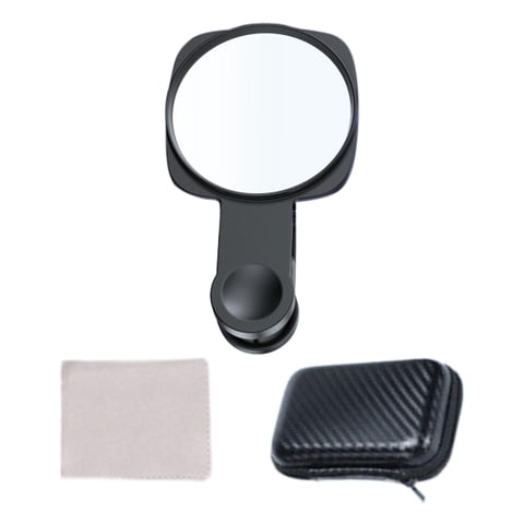 Magideal - Clip De Reflejo De Espejo De Teléfono, Clip De Espejo De Cámara De Teléfono, Accesorio De Teléfono Portátil, Dispositivo De Selfie, Reflejo De Espejo Negro