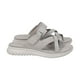 thumbnail image 2 of Sandalia Mujer Gris Valentina Police, 2 of 5