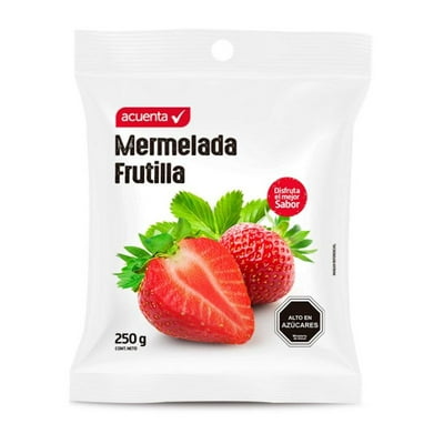 Mermelada De Frutilla Bolsa 250 G Acuenta