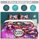 thumbnail image 5 of Demon Slayer 3-Piece Bedding Set Warm And Comfortable Soft Duvet Cover Bed Set for Boys Girls Kids Adult Bedroom All Season, 5 of 5