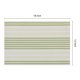 thumbnail image 4 of Juego de Manteles Individuales REGALWOVEN de 8 para Decoración de Mesa de Comedor de Cocina, Manteles Lavables y Limpiables Verde 18*12in, 4 of 7