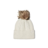 Gorro The North Face Oh Mega Fur Pom Para Mujer, Color Blanco Dune