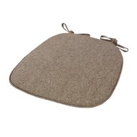 Magideal - Cojín De Asiento Para Silla De Comedor, Cojín De Asiento Suave, Protector, Cómodo, Antideslizante, Grueso, Cojín Para Silla De Comedor, Cojín Para Sil Color Café