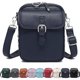 thumbnail image 1 of Bolso de mano QIFZNG Gran Azul Oscuro Antirrobo Vintage, 1 of 7