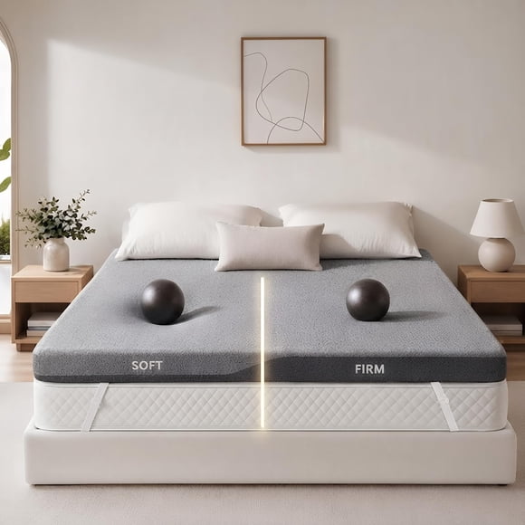 Sobrecolchón PERLECARE CA King 76 cm Doble Firmeza