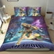 thumbnail image 1 of Metroid Miedo Conjunto de sábanas temático, trío de piezas, cómodo y amigable con la piel, diseño único, regalo de decoración para el hogar para familiares, amigos y fans,135cm *200cm, 1 of 6