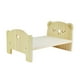 thumbnail image 4 of Mini Muebles Para Casa De Muñecas, Cama De Madera A Escala 1/6 Para Dormitorio De Muñecas, Oso Durmiente, 4 of 4