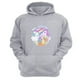 thumbnail image 1 of Polerón Canguro Mi Pequeño Pony Gris Claro Talla L Unisex, 1 of 3