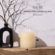 thumbnail image 2 of Pillar Candles Bask, color marfil jaspeado sin perfume, 15 cm de diámetro, 2 of 6