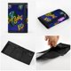 thumbnail image 5 of Galaxia Creativa Cartera Trifold para Hombres, 8 Ranuras para Tarjetas, 1 Ventana de ID, Tarjetero Delgado con Bolsillo de Efectivo con Cremallera para Uso Cotidiano, 5 of 6