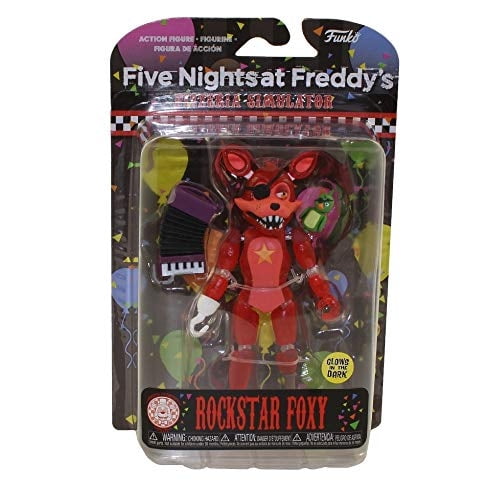 Figuras De Acción De Funko: Cinco Noches En Freddy's Pizza Simulator - Rockstar Foxy