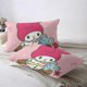 thumbnail image 4 of Pink my bunny melody anime cartoon bedding set Boys Gir kids cotton duvet cover and pillow cases-gir-3 pieces-Queen waii anime, 4 of 5