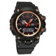 thumbnail image 1 of Reloj Sonata SF Sparq 77129PP04W con esfera negra y correa negra, 1 of 4