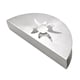 thumbnail image 3 of Patrón De Flor De Papel De Servilletero De Caja De Pañuelos Faciales En Forma De Abanico Inoxidable, 3 of 3