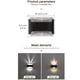 thumbnail image 2 of 1pc Solar Up And Down Wall Lights, Outdoor Waterproof LED Step Light, Solar Fence Lights For Outdoor Yard Garden Lawn Patio Courtyard Fences Driveway Pathway Decoration, Garden Decoration, 2 of 3