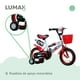 thumbnail image 5 of Bicicleta Infantil Lumax Aro 12 Rojo Con Rueditas, 5 of 8