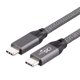 thumbnail image 1 of Cable de transferencia de datos de alta velocidad USB C a USB C de 6 pies para MacBook, 1 of 7