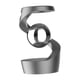 thumbnail image 5 of Juguete de escritorio cinético que desafía la gravedad, bola flotante, adorno antigravedad, aleación de aluminio para adultos, giroscopio giratorio de Bola Gris Plata, 5 of 5