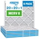 thumbnail image 1 of Filtro de aire Aerostar MERV 8 20x20x1 - 6 unidades, 1 of 5
