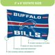 thumbnail image 3 of Bandera BANNER Team Sports America 150 cm Buffalo Bills Vintage, 3 of 6