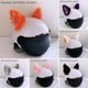 thumbnail image 4 of Decoración De Cascos Para Orejas De Gato, Orejas De Peluche, Accesorios De Pegatinas Para Cascos De Bicicleta, Motocicletas, Decoración De Cascos, Sin Casco, 4 of 4