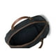 thumbnail image 4 of Bolso Sharo Classic Leather Weekender Duffle Lona Negra y Cuero Marrón, 4 of 6
