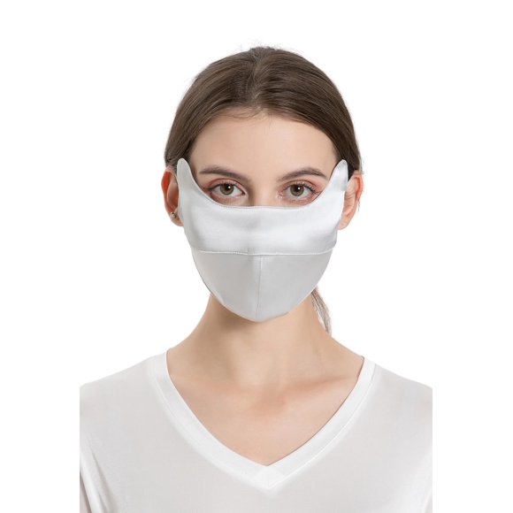 Cubrebocas MOROUTLINE UPF50+ de Seda con Protección UV