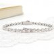 thumbnail image 4 of Pulsera de Tenis de Moissanita para Mujer 3 X 5 Mm Corte Pera Color D Claridad VVS1 Pulsera de Oro y Diamante Pulseras de Tenis de Plata Esterlina 925 Joyería 6.5-8.5 Inch, 4 of 8