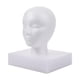 thumbnail image 4 of Cabeza de maniquí femenina de espuma, modelo de cabeza femenina, exhibición de peluca, exhibición de cabeza de peluca multiusos resistente, para salón 52x28x11cm, 4 of 5