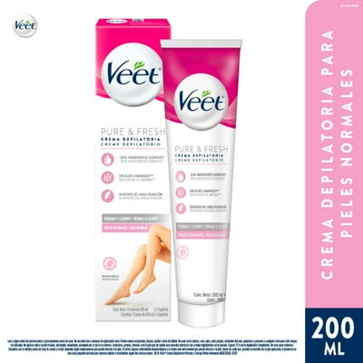 Crema Depilatoria Corporal Silk & Fresh Piel Normal 200 Ml Veet