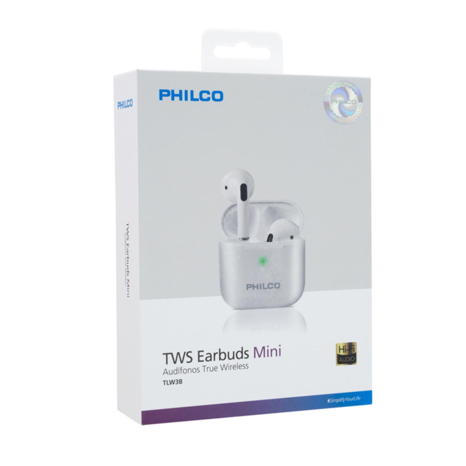 Philco - Audifono Bluetooth Mini Twins Recargables Tlw3B