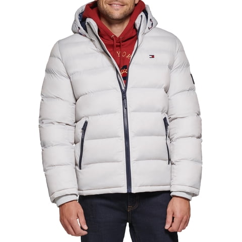 Chaqueta Tommy Hilfiger Con Capucha Puffer Ice Xxl Para Hombre