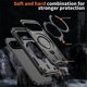 thumbnail image 4 of Para Google Pixel 11 / Pixel 11 Pro Funda con Soporte de Anillo en O Magnético Invisible, Funda de Teléfono a Prueba de Golpes, Negro, 4 of 6