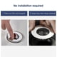 thumbnail image 5 of Filtro para lavabo de baño WELANGBN de acero inoxidable 304, 2 piezas, 5 of 6