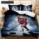 thumbnail image 1 of Ice Hockey Sport Bedding Set Duvet Cover Bed Set Quilt Cover Boys Adult Home Textile, 1 of 5