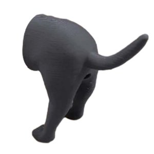 Magideal - Gorro De Pasta De Dientes Para Glúteos De Perro, Adorno De Pasta De Dientes Divertido Y Creativo Para Accesorios Para Niños, Gris
