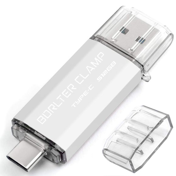 Memoria USB BORLTER CLAMP 512 GB USB 3.0 Tipo‑C
