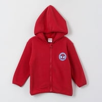 Polar Con Gorro Niño Logo Spidey Rojo Marvel