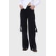 thumbnail image 1 of Jeans Mujer Cargo Calce Recto Negro - lll, 1 of 4