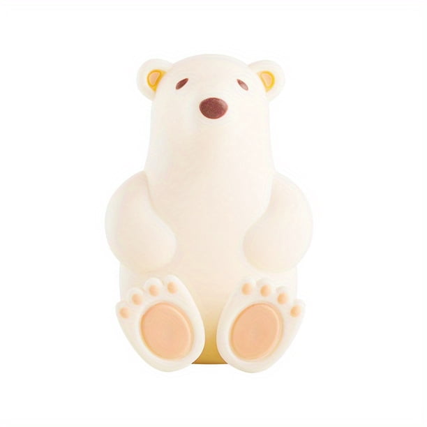 1pc Cute Bear Toothbrush Holder - Wall Mounted Rack for Bathroom Organization
