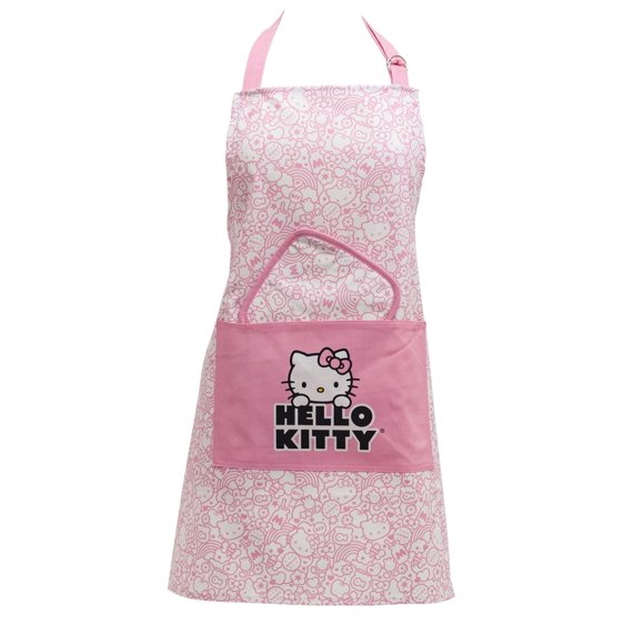 Set de delantal y manopla Hello Kitty 71 cm Handstand Kitchen