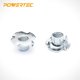 thumbnail image 2 of Tuercas en T POWERTEC QTN1106 3/8-16 UNC-16 50 unidades para trabajos en madera, 2 of 5
