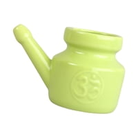 Magideal - Olla De Cerámica, Olla Con Boquilla, Olla De Limpieza Nasal Duradera A Prueba De Fugas Portátil De Viaje, Olla De Irrigador Nasal Para Hombres Y , Verde