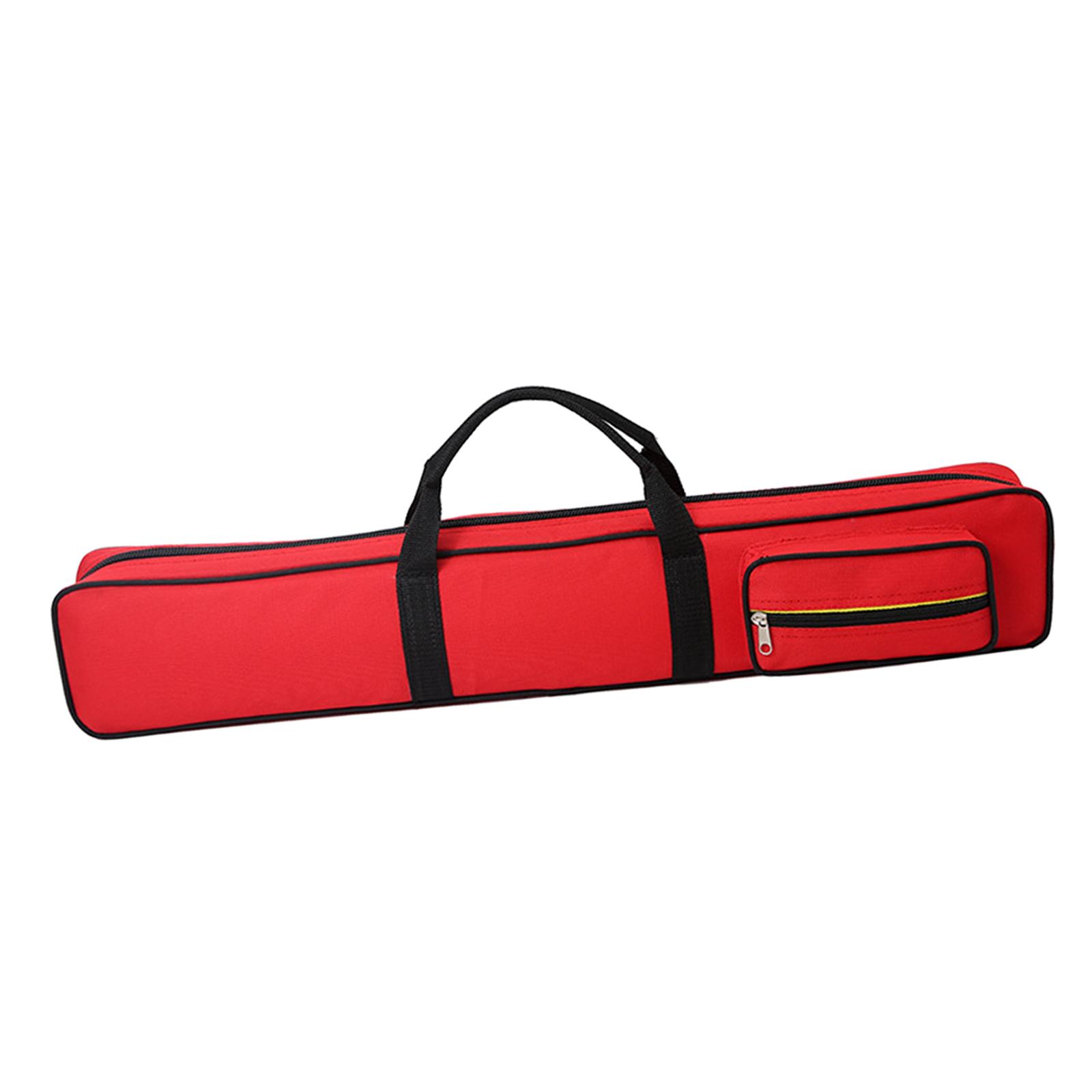 Magideal - Bolsa Para Tacos De Billar, Cubierta Protectora, Bolsa De Almacenamiento Ligera Para Caña De Billar, Contenedor, Organizador, Estuche De Transporte Pa Rojo