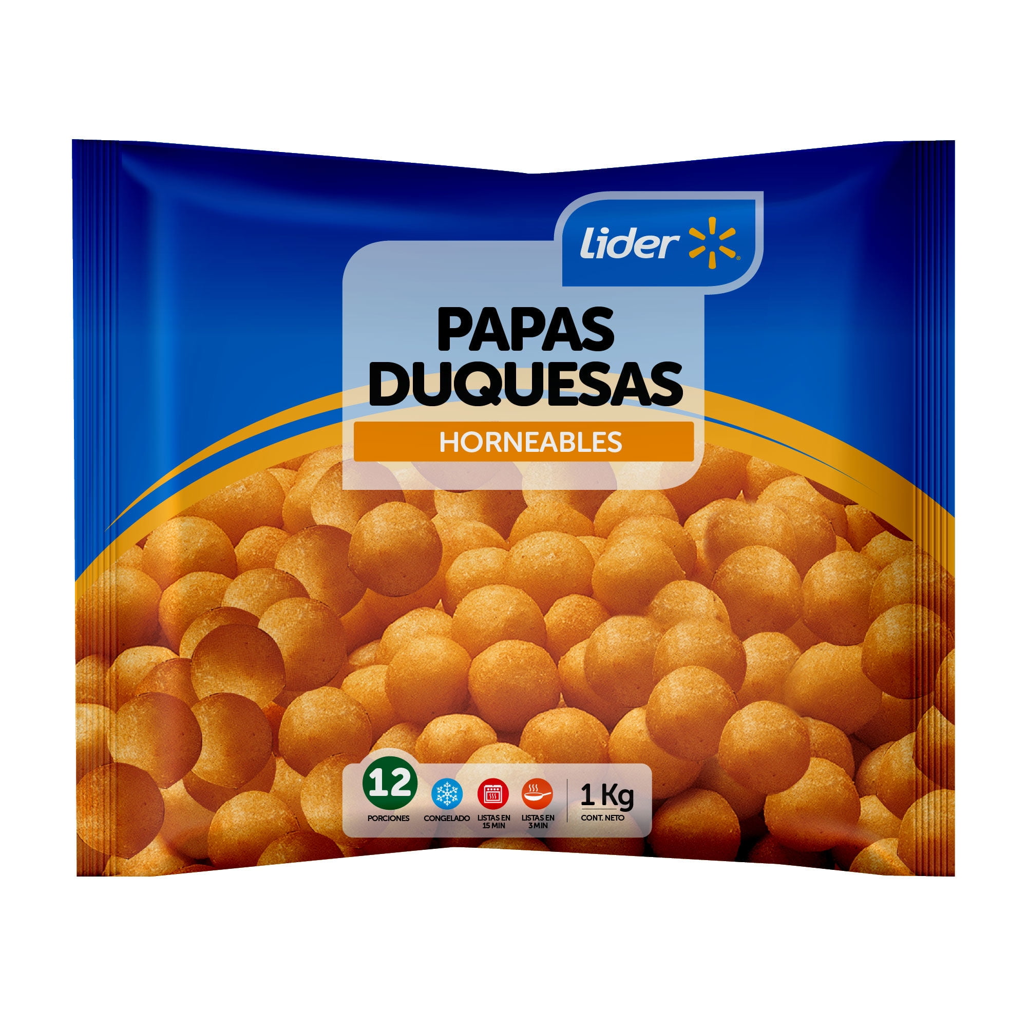 Papas Duquesa 1 kg Lider